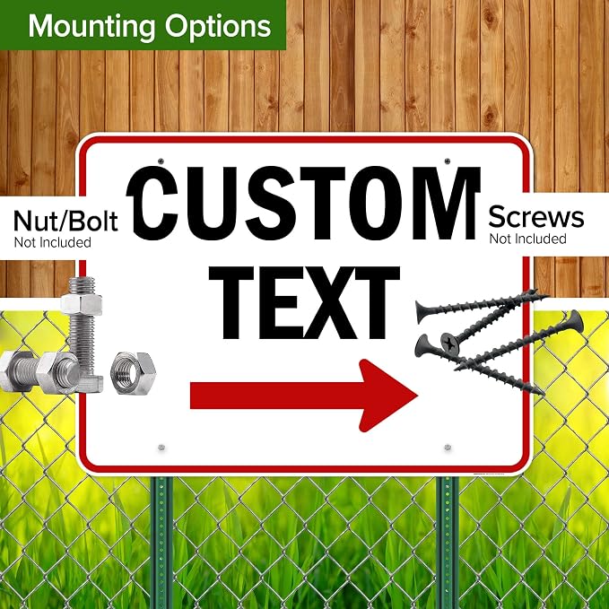 Custom Arrow, Custom Directional Sign, Right Arrow, 36x48 Inches, Rust Free - Image 5