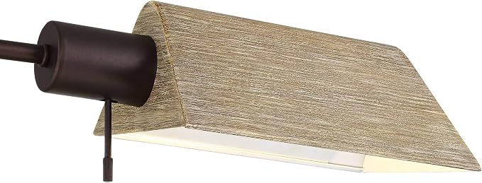 Regency Hill Jenson Rustic Farmhouse Industrial Swing Arm Pharmacy Floor Lamp - Image 3