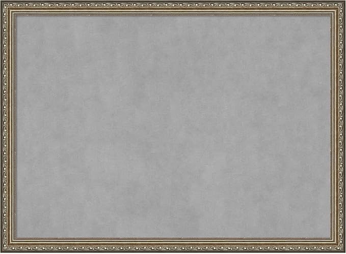 Amanti Art Silver Framed Magnetic Board 22x30 Medium Vision Board by AmantiArt