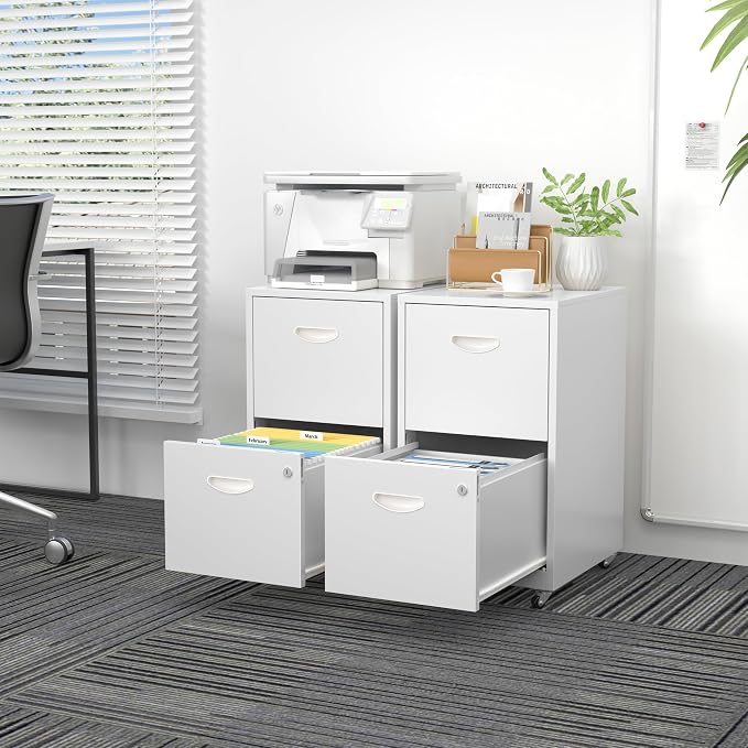 SteeLoong 2 Drawer File Cabinet - Image 4