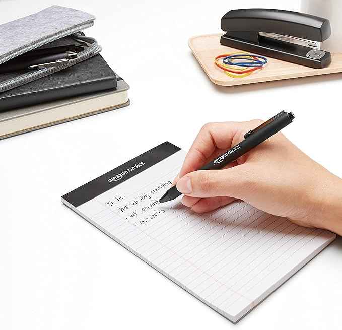 Amazon Basics Black Ballpoint Pens