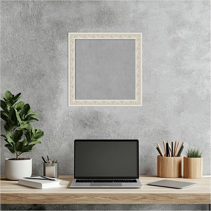 Amanti Art Silver Framed Magnetic Board 14x14 X-Small Vision Board - Image 5