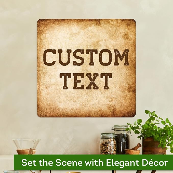 Custom Sign, Custom Street Sign, 11 Font Colors, 13 Font Styles, 4 Hole Options - Image 4
