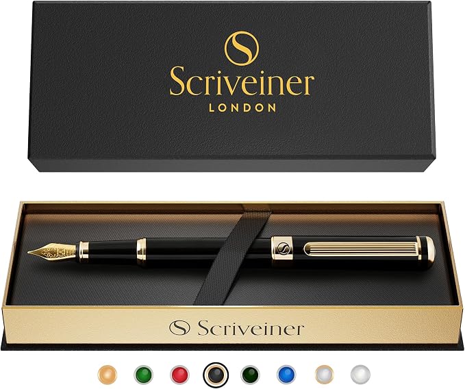 Scriveiner Luxury Fountain Pen - Image 9