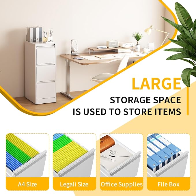 Reegangfa 3 Drawer File Cabinet - Image 4