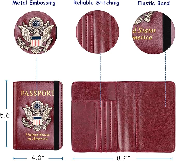 TOURSUIT RFID Blocking Passport Holder - Image 4