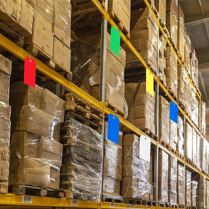 500 Plastic Shipping Tags with Wire - Image 7