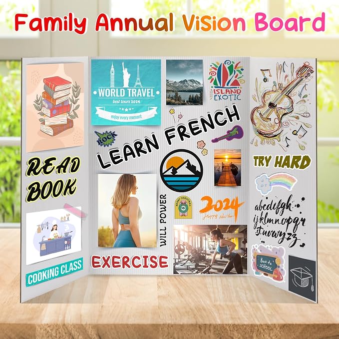 8 PCS Trifold Poster Board - Image 6