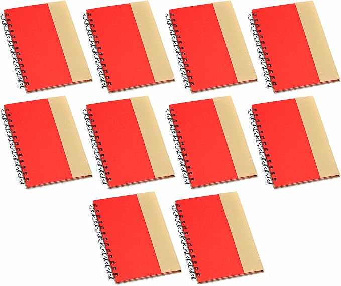 DISCOUNT PROMOS Eco Friendly Spiral Notebooks by DISCOUNTPROMOS