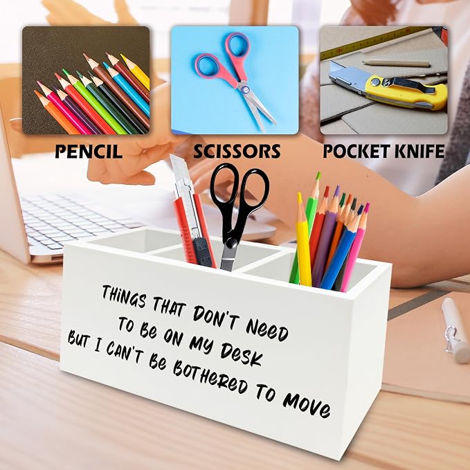 QZQE Funny Office Pen Pencil Holder Organizer - Image 6