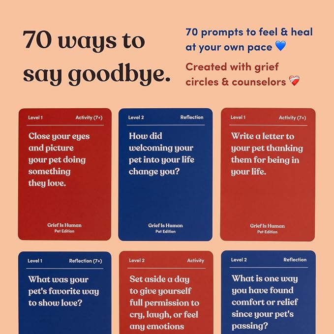 Grief is Human | Family & Friends Conversation Cards - Image 3