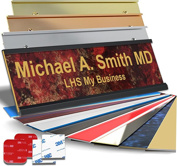 Custom Name Plate for Doors, by LHS+My+Business