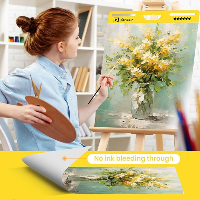 Sticky Easel Pad 25 in x 30 in Post, Large Self Stick Flip Chart Premium Paper - Image 5