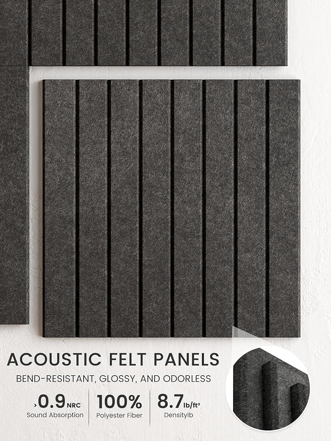 Bumusty Large Cork Board Alternative-36 x24 Felt Bulletin Board Tiles, - Image 3