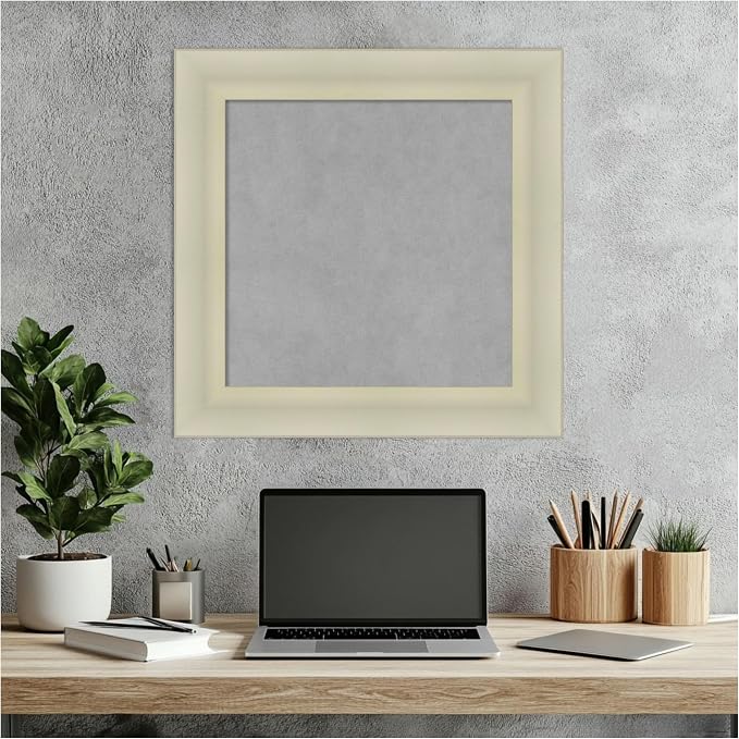 Amanti Art Silver Framed Magnetic Board 21x21 Small Vision Board - Image 6