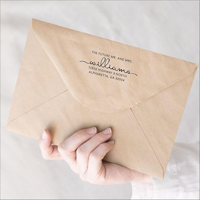 PrettySweetParty Self Inking Return Address Stamp - Image 5