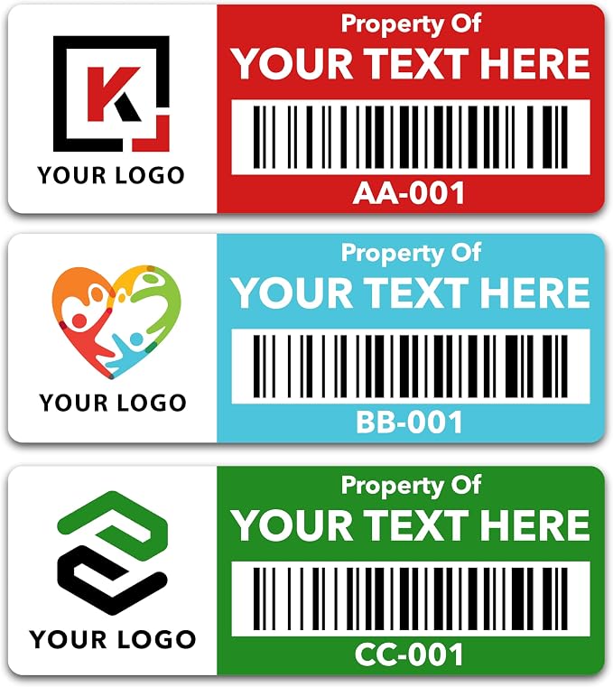 Custom Asset Tags by BunnyBadges