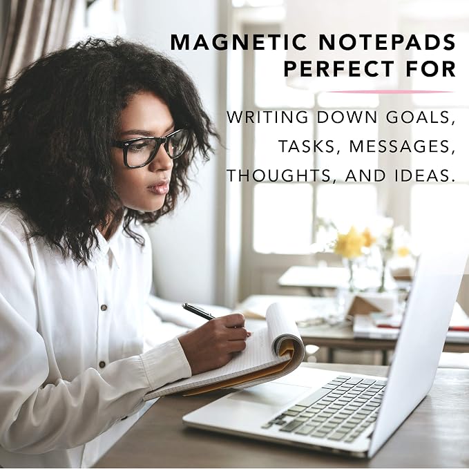 Graphique Magnetic Notepad, 4” x 9.25” x .5” – Front Says, “To Do”, Sticks to - Image 2