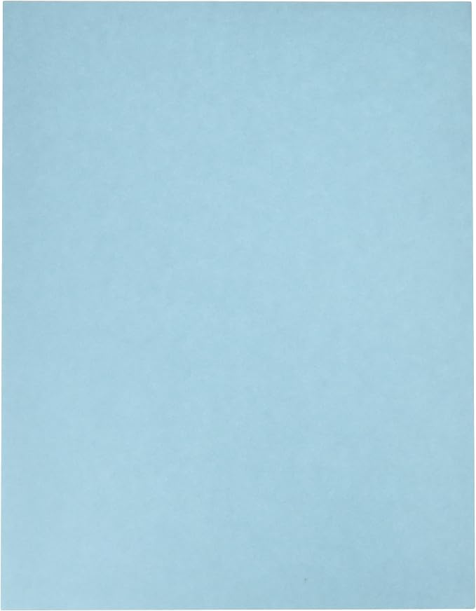 LUXPaper 8.5" x 11" Paper | Letter Size | Pastel Blue | 60lb. Text | 250 Qty - Image 2