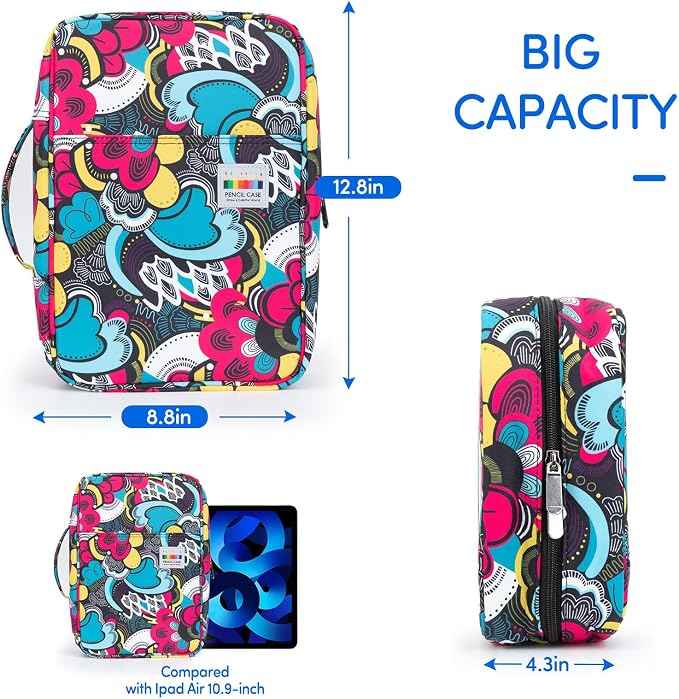 YOUSHARES 300 Slots Color Pencil Case