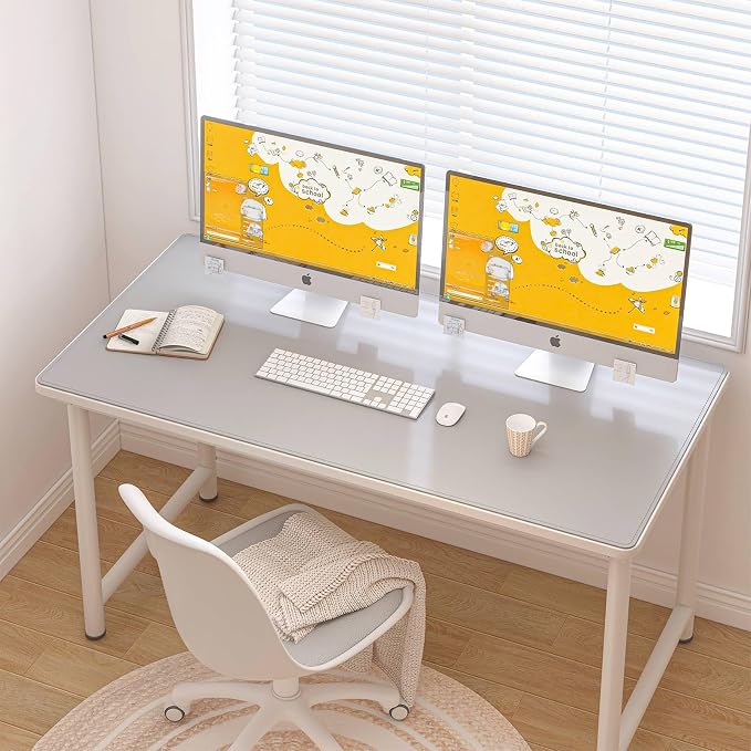 DAWNTREES Desk Mat Protector, PU Leather Desk Pad, Non Slip, Large Mouse Pad - Image 7
