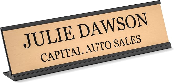 Providence Engraving Personalized Desk Name Plates - Image 7