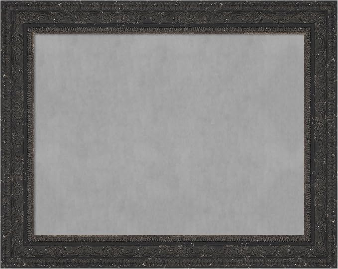 Amanti Art Black Framed Magnetic Board 23x29 Medium Vision Board by AmantiArt