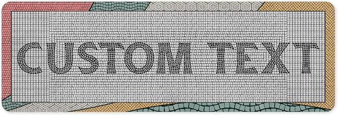 Custom Sign, Custom Street Sign, 11 Font Colors, 13 Font Styles, 4 Hole Options by MySignCenter