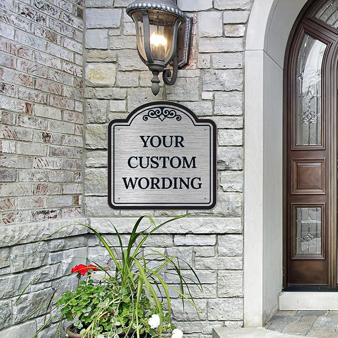 Custom Decorative Sign, Personalized Metal Sign - Image 2
