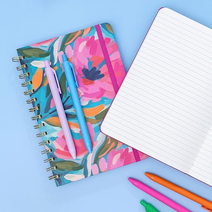 PAPERAGE Graph Paper Spiral Notebook & Journal, 160 Pages, Medium 5.5 inches x - Image 7