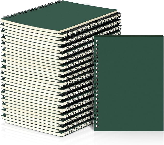 Yahenda 36 Pcs Spiral Notebook Bulk A5 Journal Lined 8.3'' x 5.5'' Writing by Yahenda