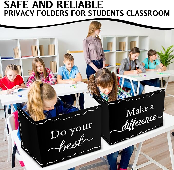 Honoson 24 Pcs Bulk Inspirational Privacy Folders - Image 4
