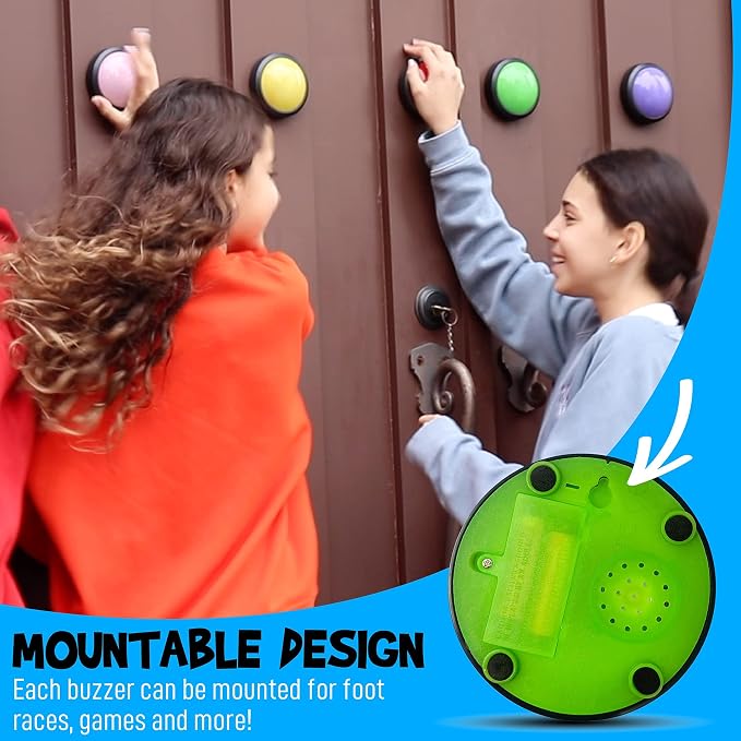 Teacher's Choice Light Up Game Buzzer System, Displays The Winning Player Loud - Image 8