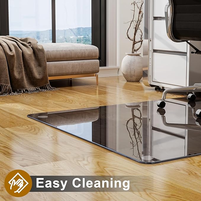GLSLAND 46" × 55" Chair Mat – Durable Office Chair Mat on Carpet - Image 4