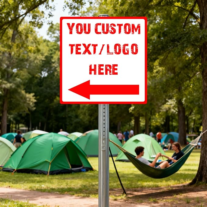 Custom Square Outdoor Signs - Image 5