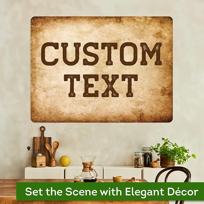 Custom Sign, Custom Street Sign, 11 Font Colors, 13 Font Styles, 4 Hole Options - Image 4