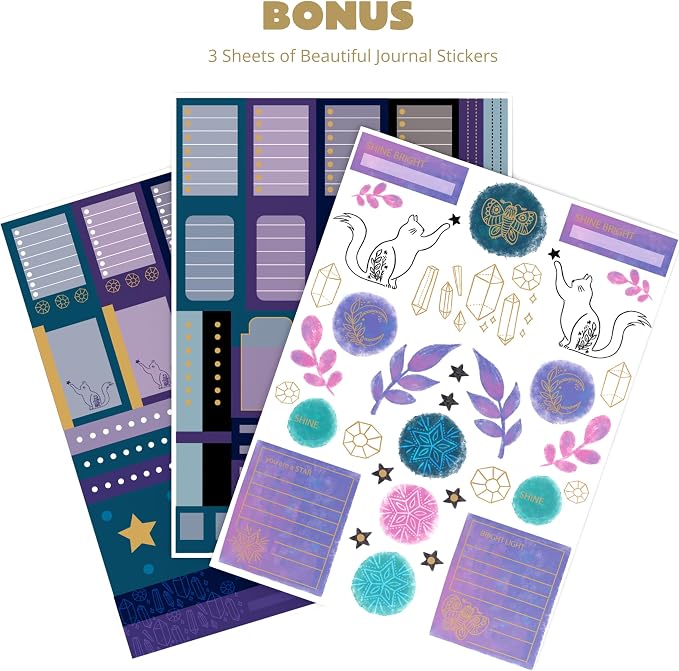 VIVID SCRIBBLES A5 Bullet DOTTED Journal – 160GSM Bleed-Proof Dotted Notebook - Image 5