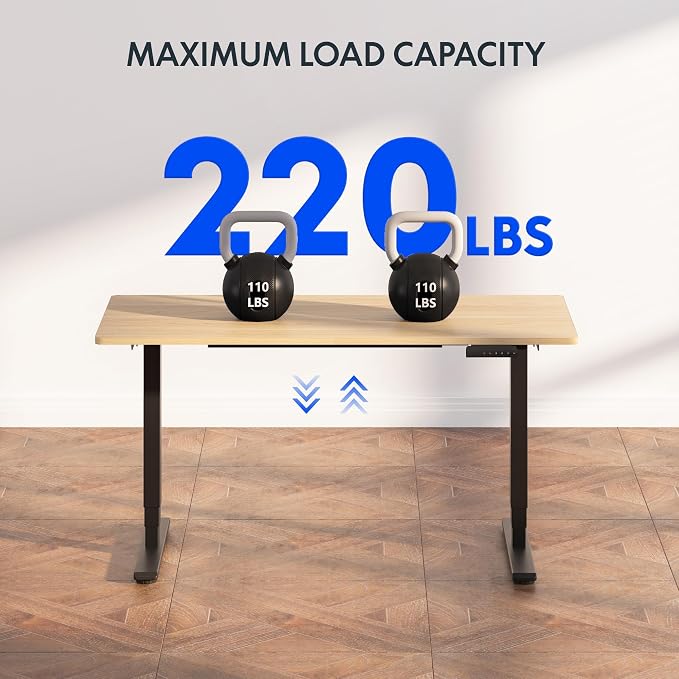 FLEXISPOT E6 3-Stage Dual Motor 60 x 24 Electric Standing Desk Sit Stand Up Desk - Image 9