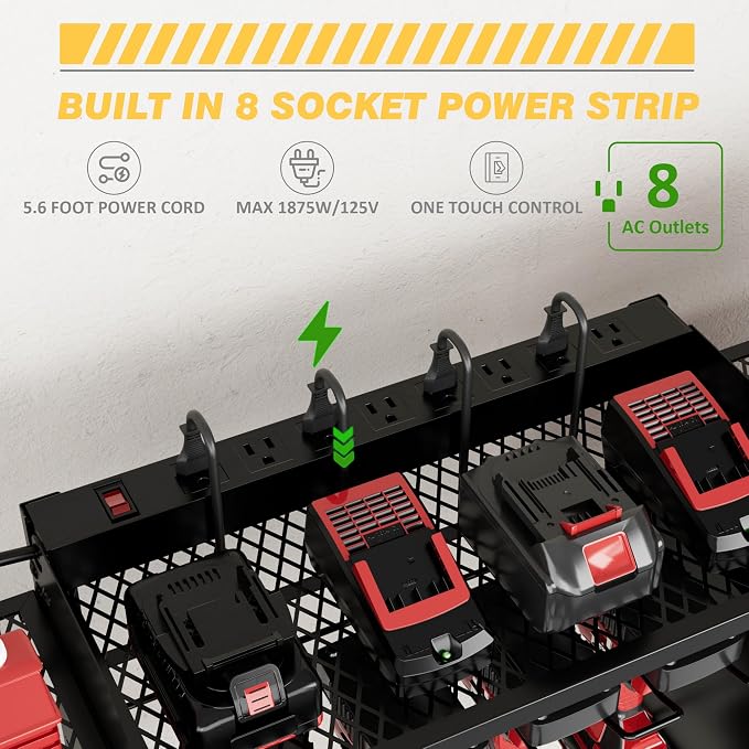 VDEVY Power Tool Organizer Wall Mount - Image 3