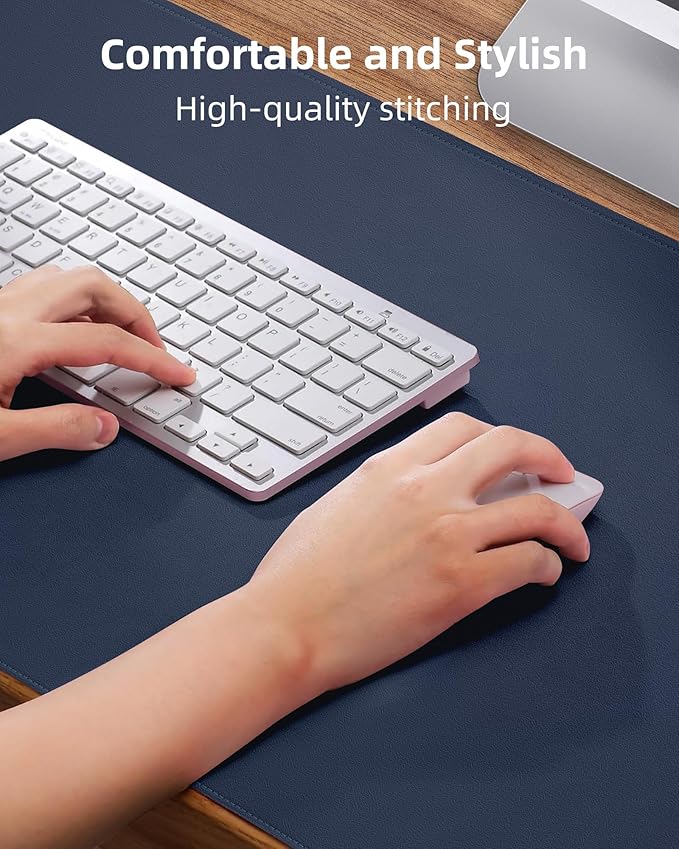 PU Leather Desk Mat Protector - Image 3