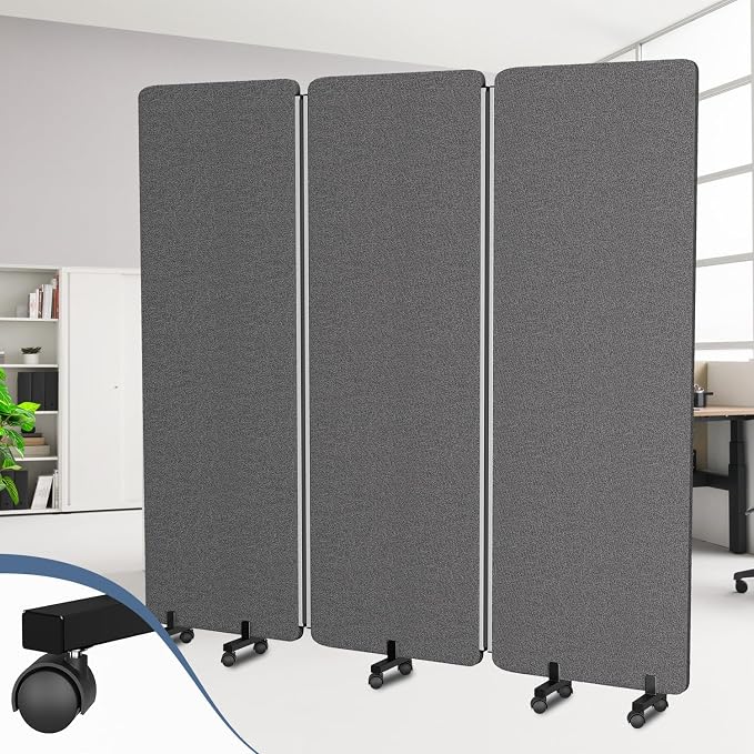 Acoustic Room Divider Privacy Panel by HOMSCREENER
