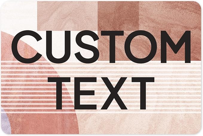Custom Sign, Custom Street Sign, 11 Font Colors, 13 Font Styles, 4 Hole Options by MySignCenter