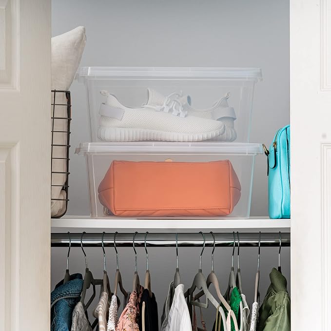 IRIS USA 12-Pack Storage Bins - Image 3