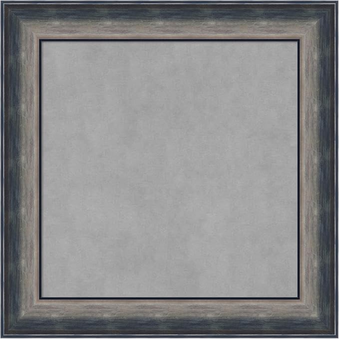 Amanti Art Silver Framed Magnetic Board 26x26 Medium Vision Board by AmantiArt
