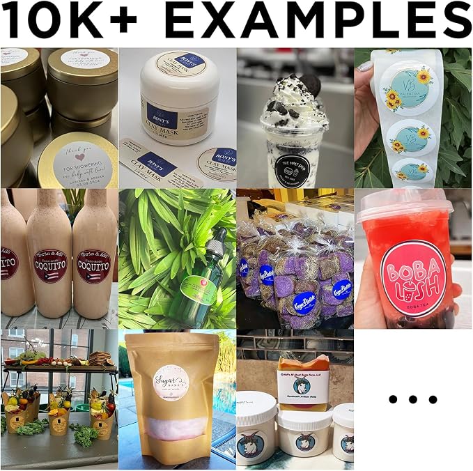 100-500 Custom Stickers Roll Personalized Business Labels Decals, 1.5"-10" - Image 9