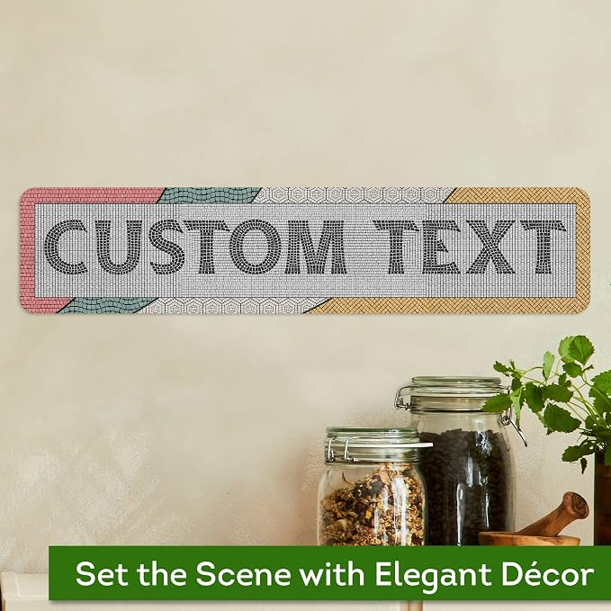 Custom Sign, Custom Street Sign, 11 Font Colors, 13 Font Styles, 4 Hole Options - Image 4