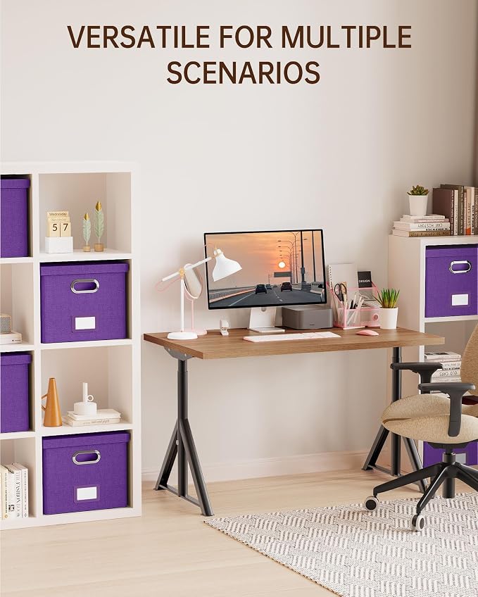 2 Pack File Storage Organizer, Filing Box, Portable File Box - Image 6
