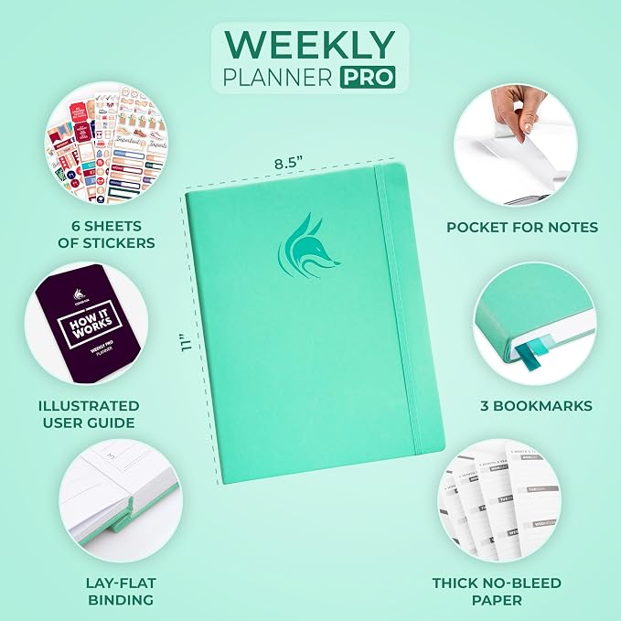 Clever Fox Planner PRO – Weekly & Monthly Life Planner to Increase Productivity - Image 2