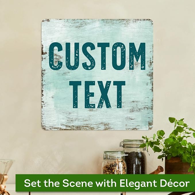 Custom Sign, Custom Street Sign, 11 Font Colors, 13 Font Styles, 4 Hole Options - Image 4
