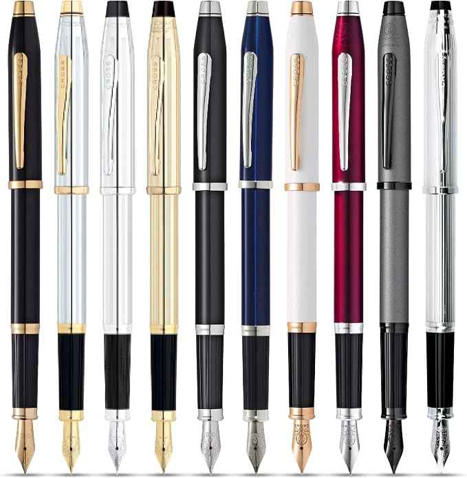 Cross Century II Refillable Fountain Pen, Fine Nib, Includes Premium Gift Box